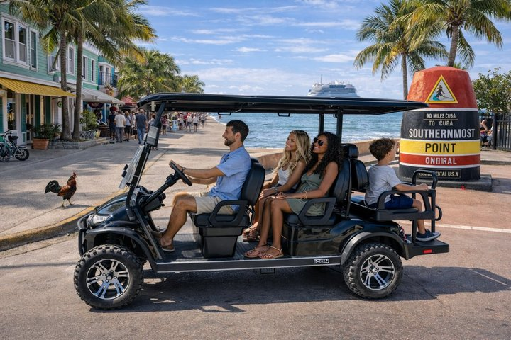 Six Passenger Golf Cart Rental in Key West - Downtown - Photo 1 of 8